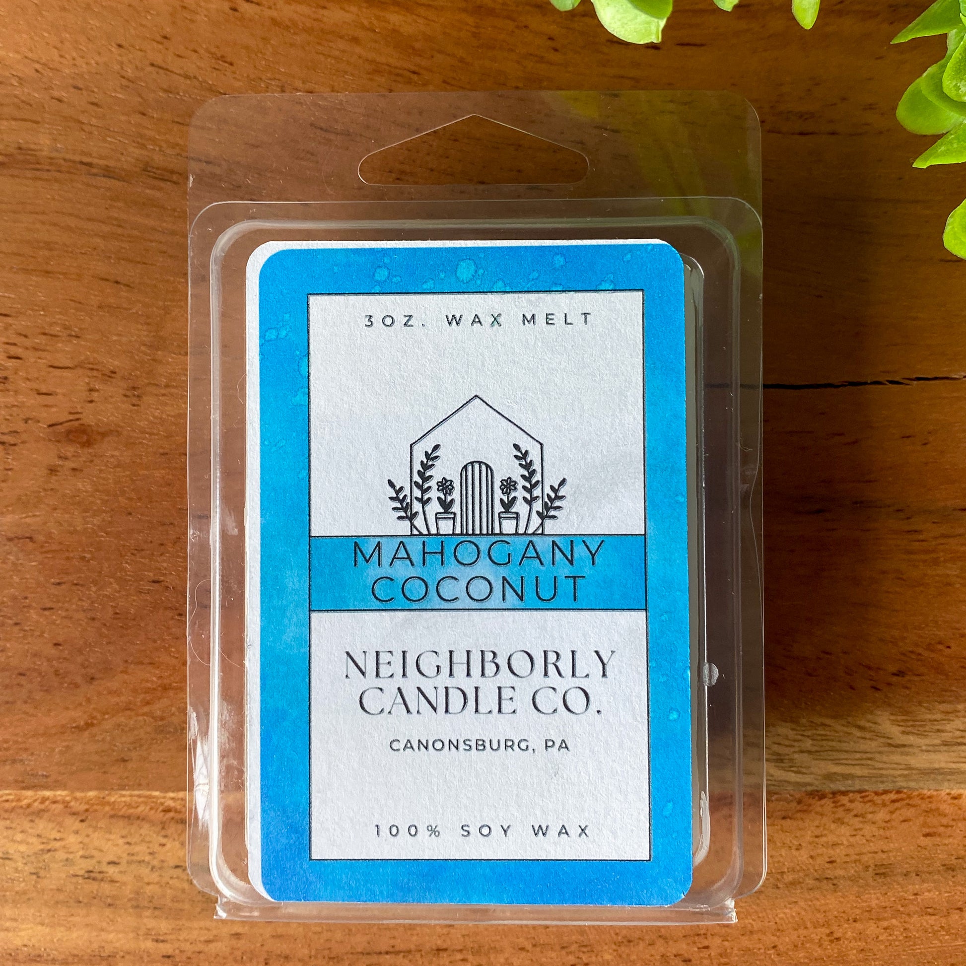 Mahogany Coconut Wax Melt – Neighborly Candle Co.